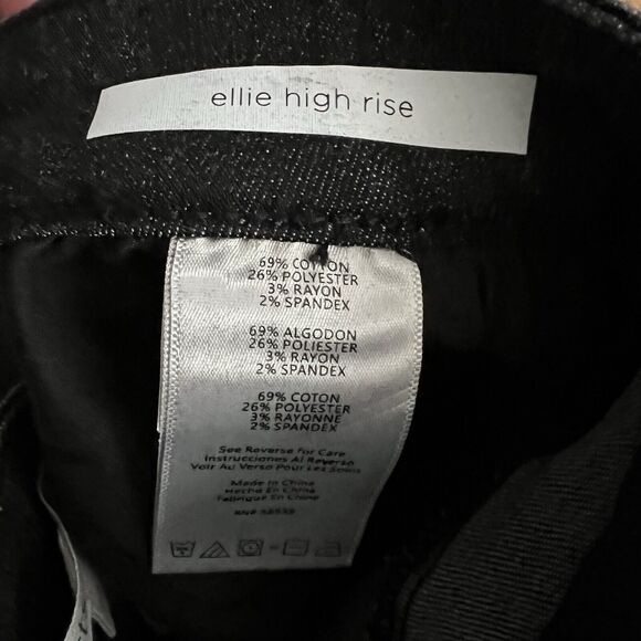 STS Blue Black Ellie High Rise Stretch Skinny Jeans Size 27 Ankle - Picture 7 of 9